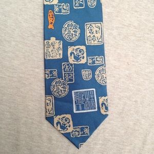 men's - two awesome ties - 3.75" wide